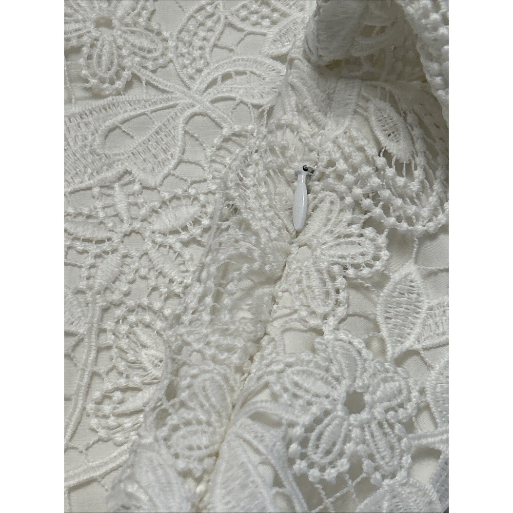 Anthropologie Charleston Lace Mini‎ Dress Retail $180 Sz 0 Gorgeous Worn Once - Picture 12 of 12